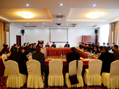 郫县物业管理协会2014年第3季度考核总结大会圆满召开